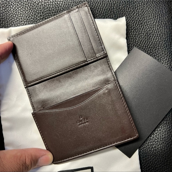 Authentic Gucci Mens Card Holder Wallet - Picture 4 of 4